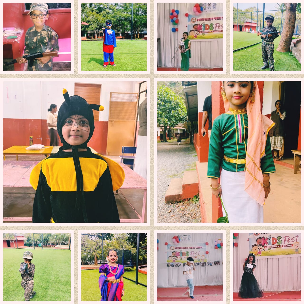 ! 🌟👗👑 #FancyDressFun #KGMagic”